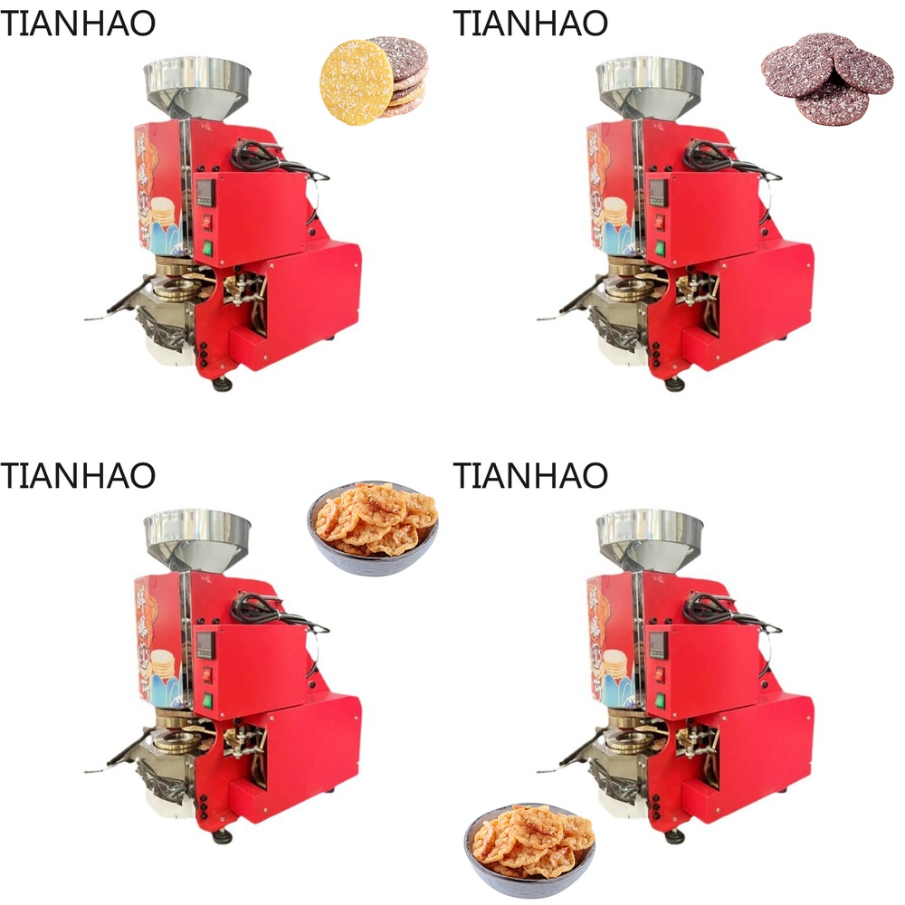 Korean Food Snacks - 韓国風コーンケーキ製造機用米餅押出機、食品加工機器用産業用米菓製造機、自動膨化機