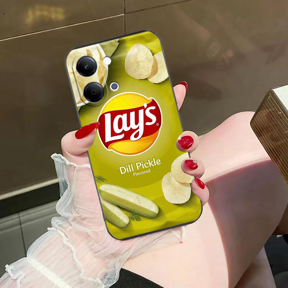 Food Snacks Quotes - 電話ケース VIVO Y400 Y04 Y05 Y15S