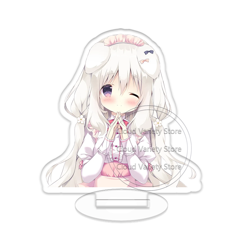 アマイロチョコレートガールアニメフィギュアオーナメントスタン - Food In Snacks のレビューと価格