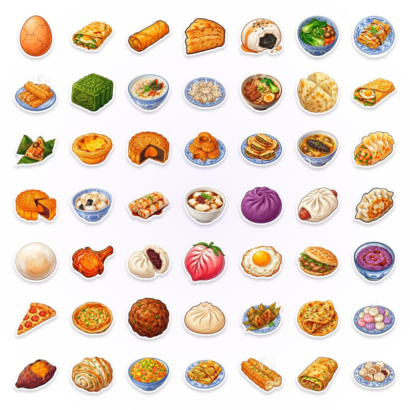 50枚入り中華料理ダイアリー、重複なしの中華ブランチスナック - Food Snacks Wholesale のレビューと価格