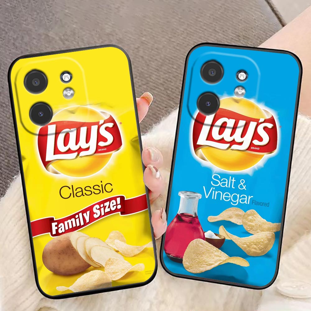 スナックフードポテトL-Lay'Sカバー携帯電話ケース In - Food Snacks Quotes のレビューと価格