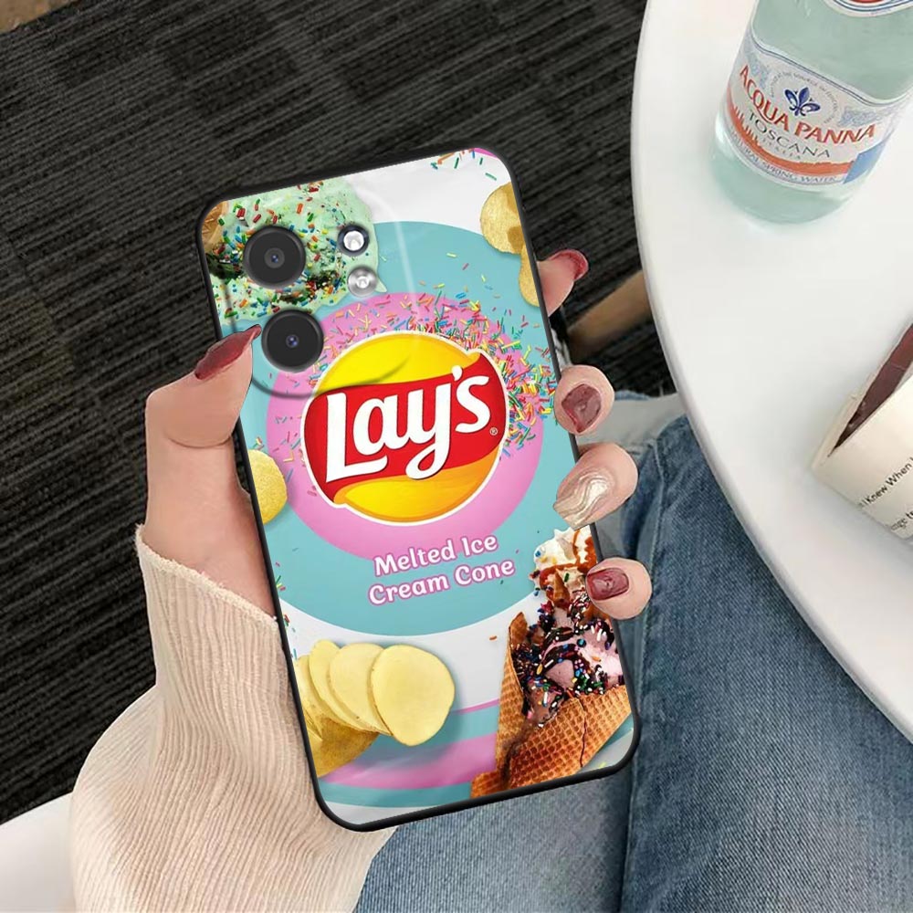 スナックフードポテトL-Lay'Sカバー携帯電話ケース In - Food Snacks Quotes のレビューと価格
