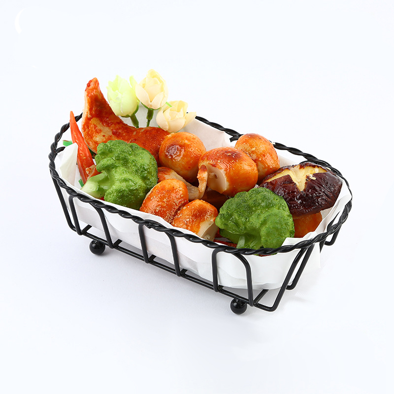 フライドポテトとチキンバスケット、食品グレードの食器、西洋の - Korean Food Snacks のレビューと価格