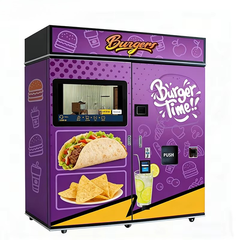 カスタマイズ可能なファストフード自動販売機、電子レンジ、SD - Food With Snacks のレビューと価格